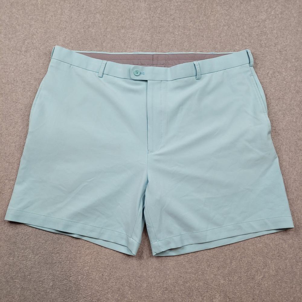 Peter Millar Shorts Mens Size 40 Blue Wicking Performance Golf Casual Stretch